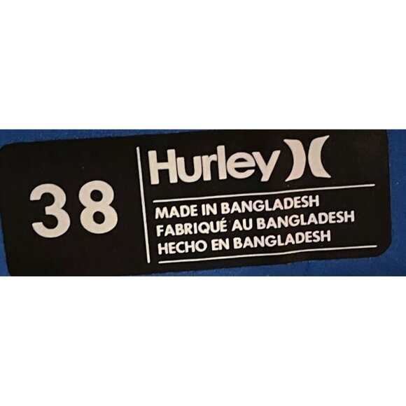 Hurley Mens Boardshorts Size 38 7.5" Inseam 18" Outseam Water Repellent & 4-Way - Picture 5 of 6